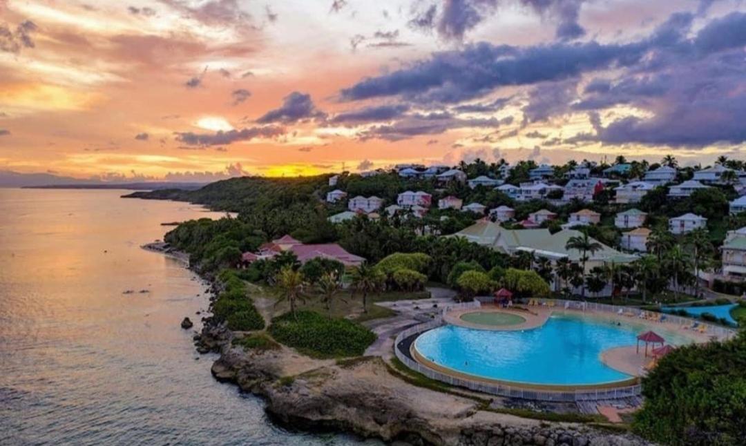 L'Oiseau Du Paradis Vue Mer Studio A Saint Francois A 100 M De La Plage Luaran gambar